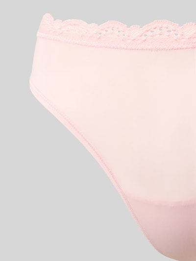 Calvin Klein Underwear String in semi-transparant design Lichtroze - 2