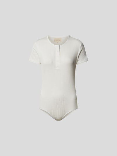LouLou Studio Body mit Feinripp-Optik Weiß 2
