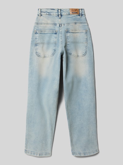 Blue Effect Jeans mit Label-Detail Hellblau 3