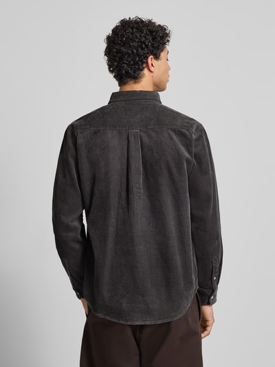 Carhartt Work In Progress Koszula casualowa o kroju regular fit z imitacji sztruksu model ‘Madison’ Antracytowy 5