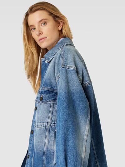 Weekend Max Mara Oversized jeansjack met liggende kraag Jeansblauw - 3