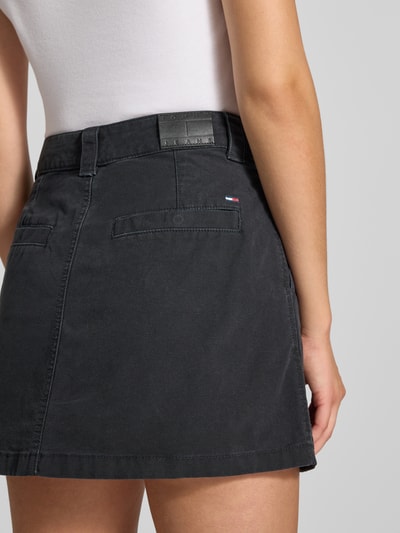 Tommy Jeans Ausgestellter Jeansrock aus reiner Baumwolle Black 3