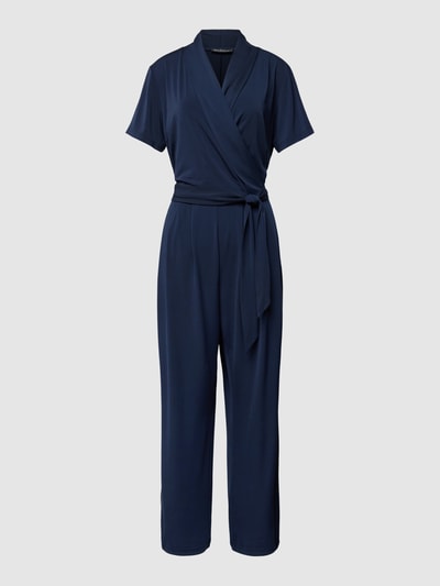 Betty Barclay Jumpsuit mit V-Ausschnitt Marine 2