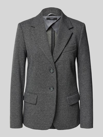 Weekend Max Mara Żakiet o kroju regular fit z dodatkiem wełny model ‘DILLY’ Średnioszary melanż 2