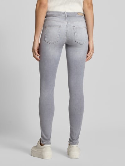 Only Skinny fit jeans van katoenmix, model 'BLUSH' Lichtgrijs - 5