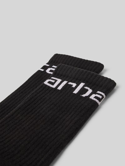 Carhartt Work In Progress Socken mit Label-Stitching Black 2