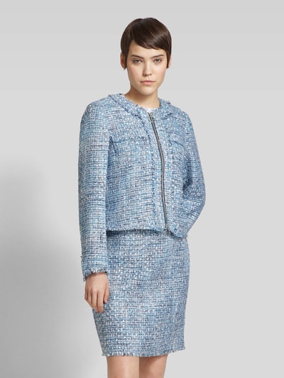 Betty Barclay Blazer in bouclé-look Lichtblauw - 4