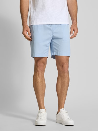 Tommy Hilfiger Szorty o kroju regular fit z mieszanki bawełny i elastanu Jasnoniebieski 4