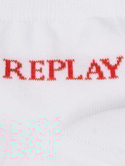 Replay Underwear Sportsokken per 2 paar Wit - 3