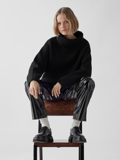 Joseph Pullover aus Wolle Schwarz 3