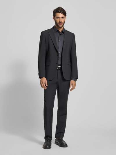 ETERNA Comfort Fit Businesshemd mit Knopfleiste Anthrazit 1