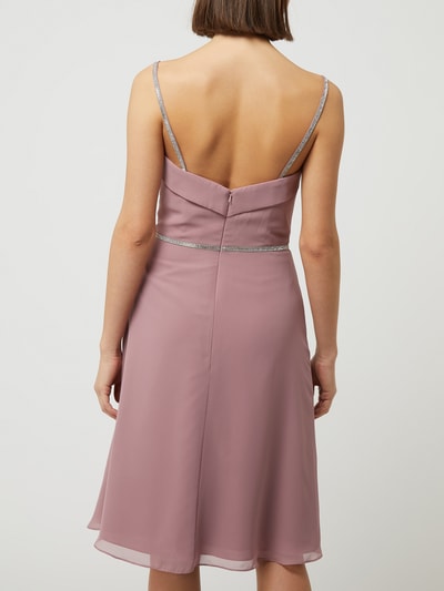 Luxuar Cocktailkleid aus Chiffon  Rosa 5