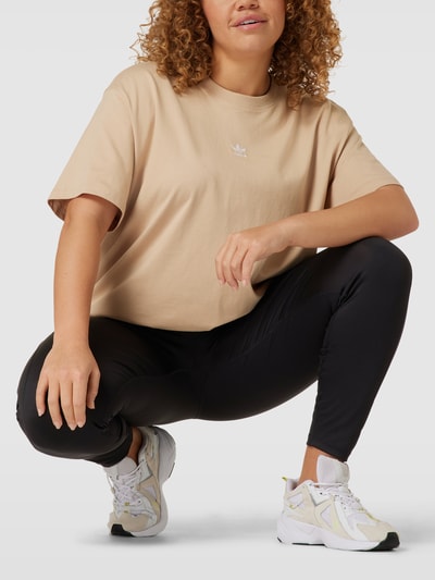 PUMA Performance Plus PLUS SIZE Leggings mit Label-Print Schwarz 1