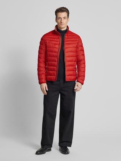 Christian Berg Men Steppjacke mit Stehkragen Rot 1