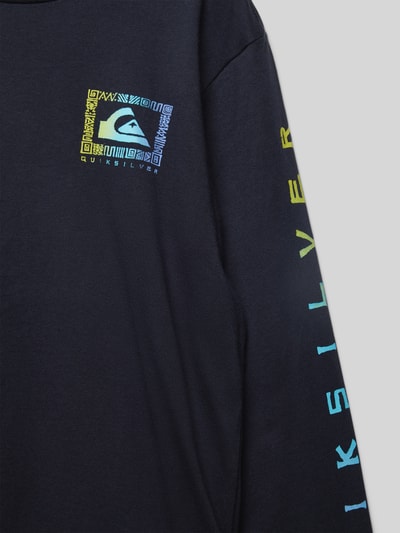 Quiksilver Longsleeve mit Rundhalsausschnitt Modell 'REVIVAL' Marine 2