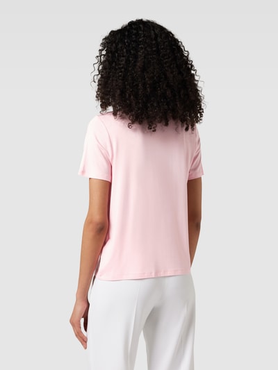 Jake*s Collection T-shirt met plooien Roze - 5