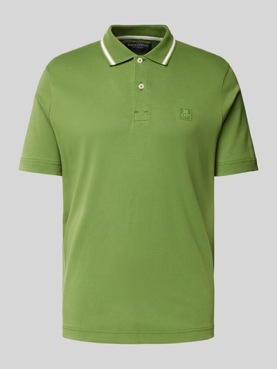 Marc O'Polo Regular Fit Poloshirt aus reiner Baumwolle Gruen 2