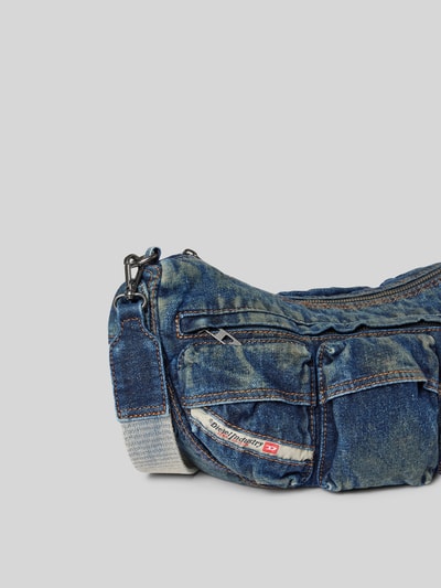 Bench Drawstring Herren Crossbody Bag In Blau – Praktischer Kordelzug-Beutel Für Unterwegs