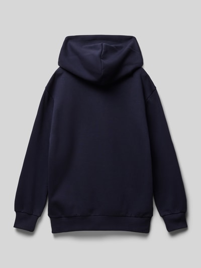 CHAMPION Hoodie met labelprint Marineblauw - 3