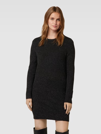 Vero Moda Strickkleid mit Rundhalsausschnitt Modell 'DOFFY' Black 4