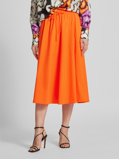 Essentiel Midirok met elastische band Oranje - 4