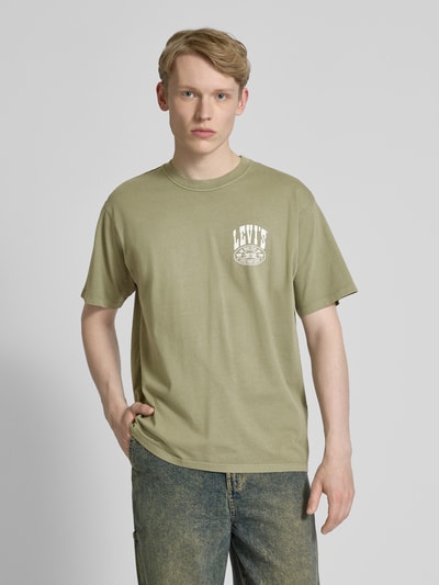 Levi's® Vintage Fit T-Shirt mit Label-Details Oliv 4