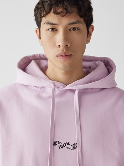 Preach Hoodie mit Statement-Print Lavendel 6