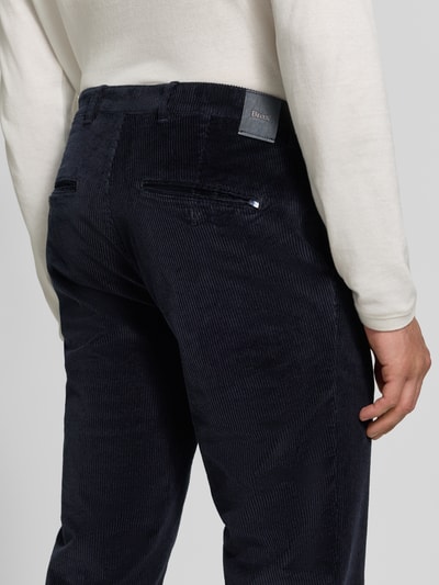 Brax Modern Fit Cordhose aus Baumwoll-Mix Modell 'Fabio' Marine 3