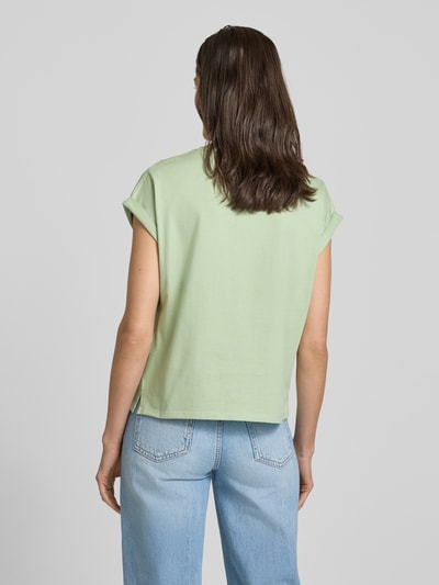 OPUS T-shirt met ronde hals, model 'Sparis' Lichtgroen gemêleerd - 5