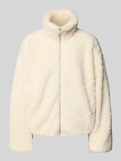 Jake*s Casual Jacke mit Teddyfell Ecru 2