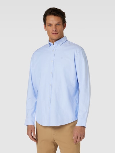 MCNEAL Freizeithemd mit Button-Down-Kragen Eisblau 4