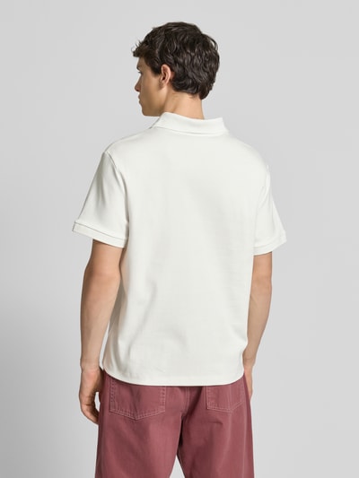 Calvin Klein Jeans Poloshirt met V-hals Wit - 5