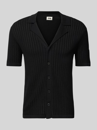 Drykorn Slim Fit Freizeithemd mit Reverskragen Modell 'RAY' Black 2