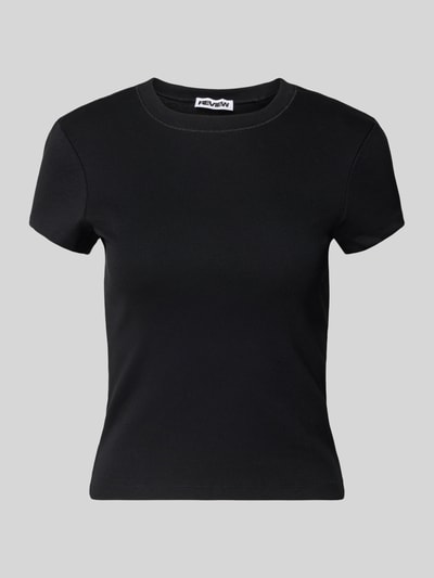 Review T-Shirt mit Rundhalsausschnitt Black 2