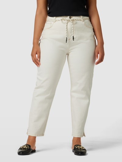 Tom Tailor Plus PLUS SIZE Jeans im 5-Pocket-Design Offwhite 4