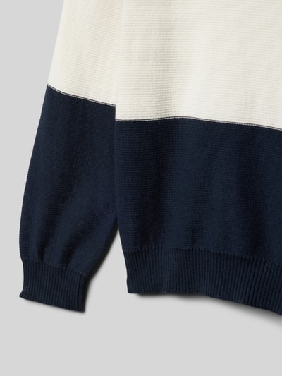 Name It Gebreide pullover met ronde hals, model 'VOHAN' Zand gemêleerd - 2