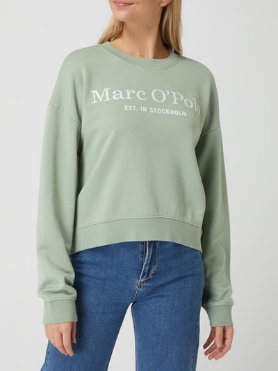 Marc O'Polo Sweatshirt mit Logo-Print  Mint 4