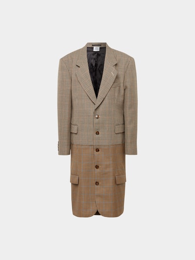 VETEMENTS Oversized Mantel  Mittelbraun 2