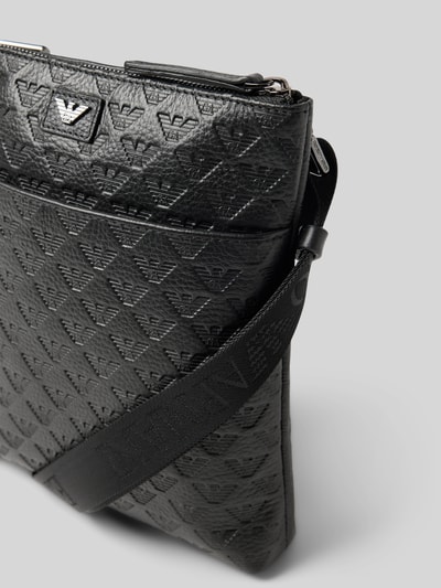 Emporio Armani Umhängetasche mit Label-Applikation Black 3