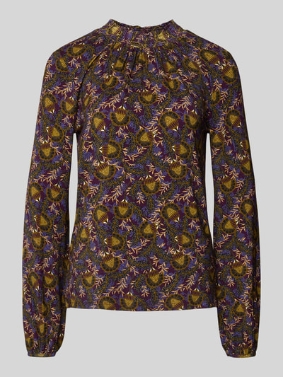 Christian Berg Woman Bluse aus Viskose-Mix mit Stehkragen Kirsche 2