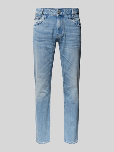 PME Legend Relaxed fit jeans met riemlussen, model 'COMMANDER' Jeansblauw - 1