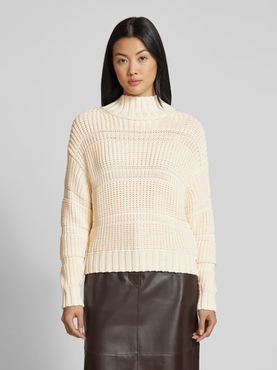 Marc Cain Strickpullover mit Turtleneck Ecru 4