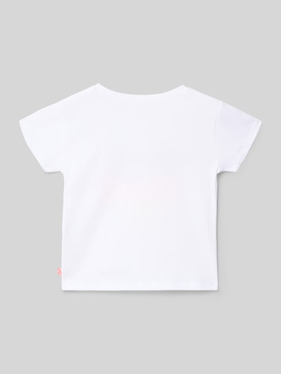 Productfoto, Regular Fit T-Shirt met Statement-Print van BILLIEBLUSH, wit, katoen, ronde hals, korte mouw, ruglengte maat 116: 40 cm