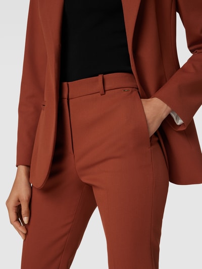 JOOP! Stoffhose mit Viskose-Anteil Rostrot 3