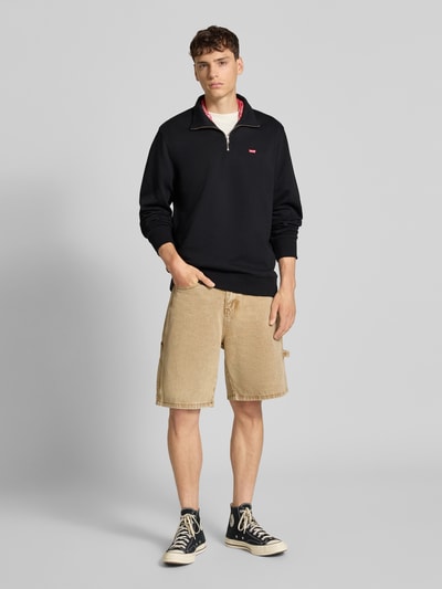 Levi's® Sweatshirt mit Label-Detail Black 1