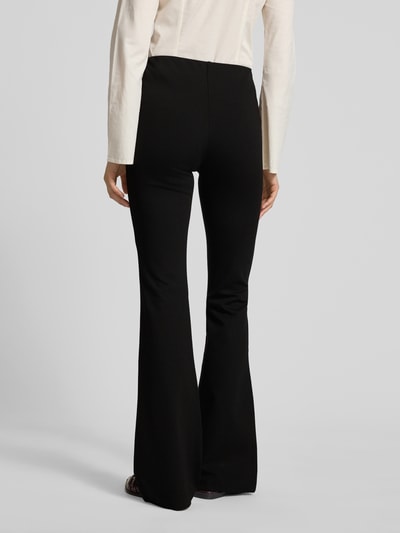 Review Flared Leggings mit elastischem Bund Black 5