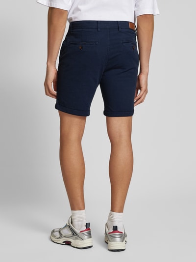 Jack & Jones Szorty o kroju regular fit z fakturowanym wzorem model ‘FURY’ Granatowy 5