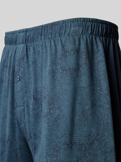 Schiesser Boxershorts mit Label-Detail Marine 2