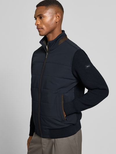 bugatti Hybride jack met opstaande kraag Marineblauw - 3