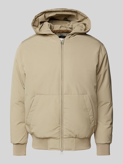 Jack & Jones Jack met kentkraag, model 'COLLECTIVE' Beige - 2